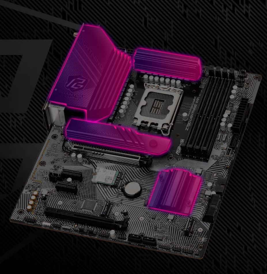 ASRock PHANTOM GAMING Z790 Lightning WiFi Motherboard